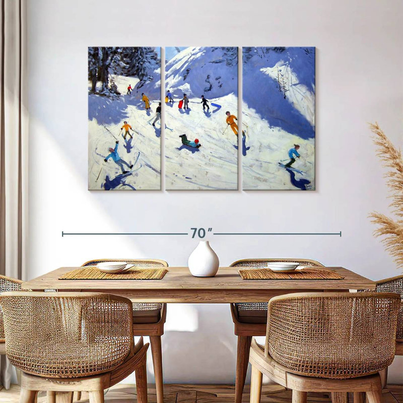 Alvord le ravin Belle Plagne, H 36 po x l 57 po