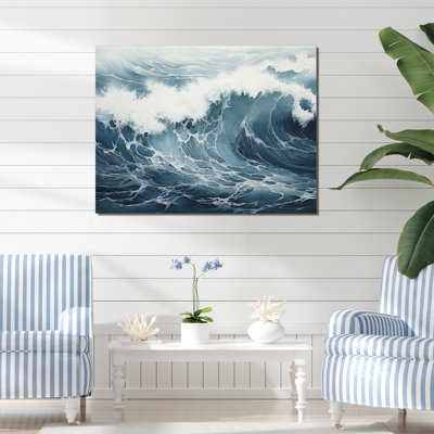 " Minimalism Ocean Storm I "