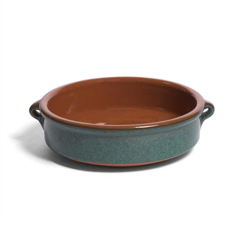 Taliaferro Round Terracotta Dish, 5 cm H x 24 cm W x 20 cm D