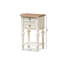 Table de chevet 2 tiroirs Melanie