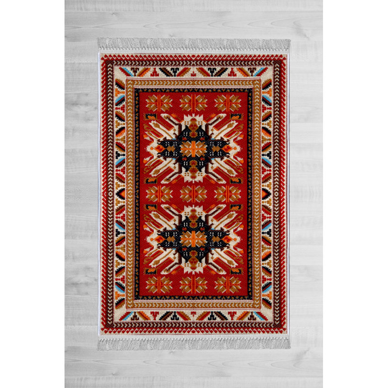 Luxurious Hall Carpet, 100% Velvet Fabric, 31.5 x 59.1 Inches | Non-Slip Cotton Sole, Pile Height: 0.4 Inches | Antibacterial & Machine Washable, 3D Digital Printing | Elegant Design for Living Room & Entryway