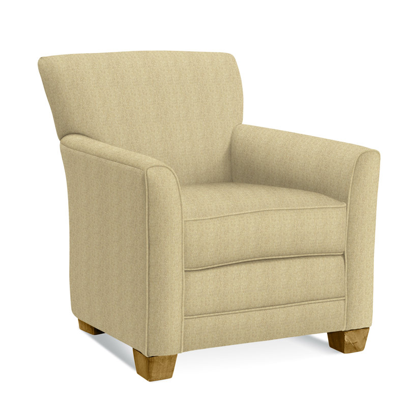 Fauteuil Buckley, Performance de sucre beige; 0863-93, Finition naturelle
