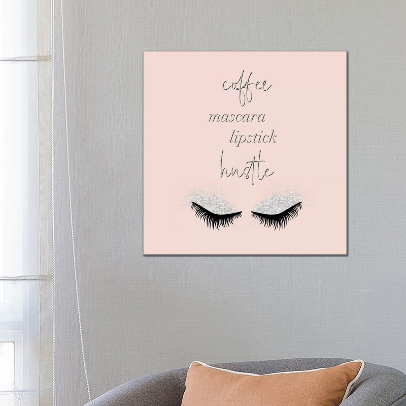 Glam Hustle by Natalie Carpentieri - Print on Canvas, 66.04 cm H x 66.04 cm W x 1.91 cm D, Wrapped Canvas