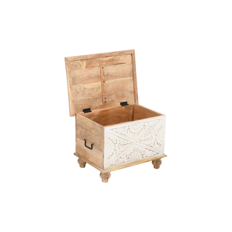 Osei 5 Piece Solid Wood Accent Trunk