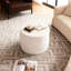Table d'appoint ronde pour le salon sans assemblage