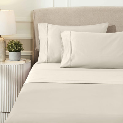Mellark 1200 Thread Count Egyptian-Quality Cotton Sateen Sheet Set