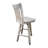 Kervens Swivel Solid Wood Counter Stool with Solid Wood Frame-2136271243