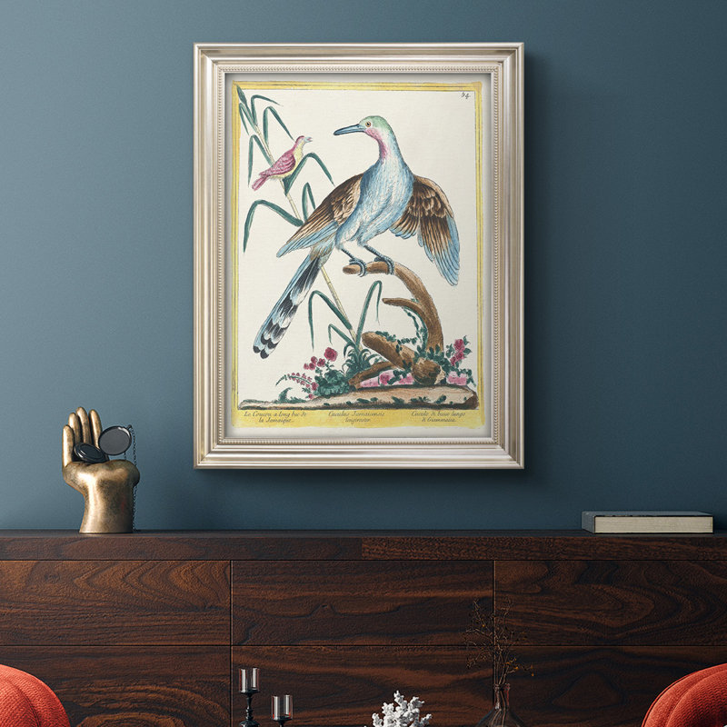 Oiseaux pastel V - imprimé, L 21 po x H 25 po