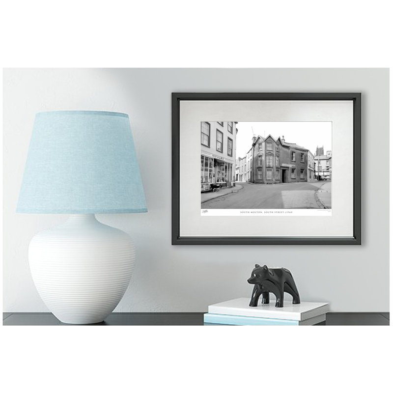 South Molton, South Street C1960 by Francis Frith - Single Picture Frame Print, 60cm H x 80cm W x 2.3cm D