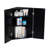Eastbrook Corner Mount Framed 2 Door Medicine Cabinet with Mirror-2087190562