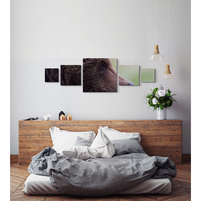 5 Piece Wrapped Canvas Wall Art Set