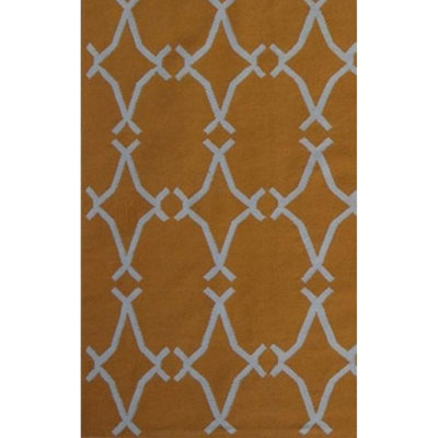 Jumaane One-of-a-Kind 5' X 8' Wool Area Rug in Brown