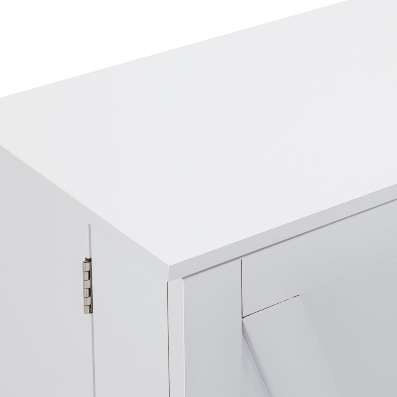 Multi-Functional Storage Cabinet with Adjustable Shelf