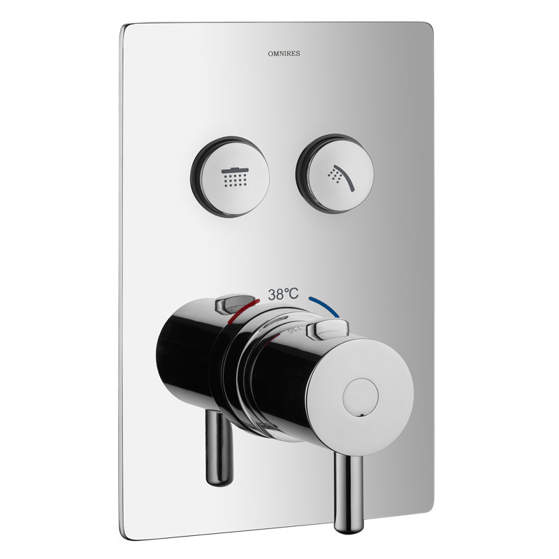 Elk 1 Handle Wall Bath Shower Mixer Bath Filler with Diverter