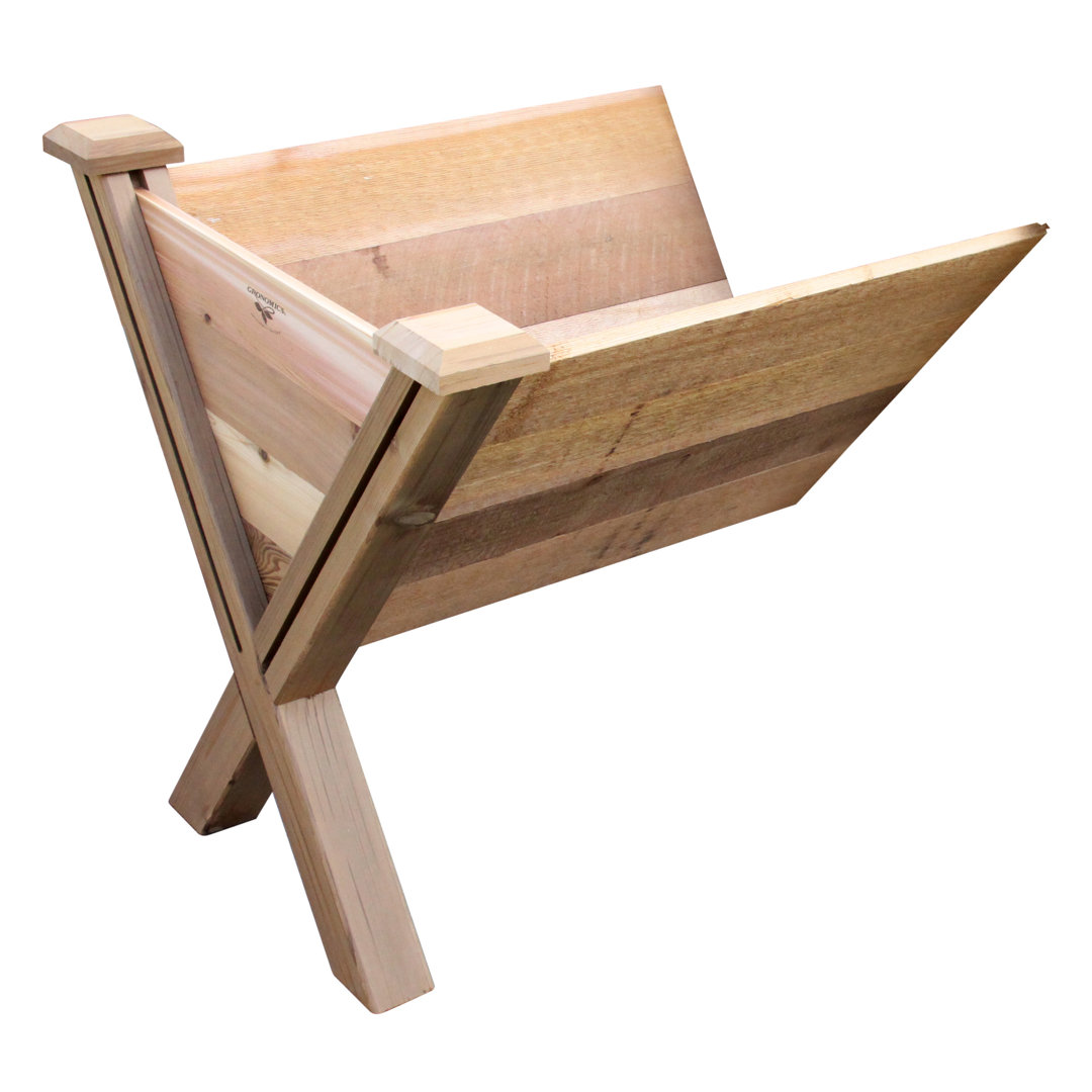 Letty Wood Weather Resistant Raised Garden Extension Kit Winston Porter