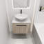 Ensemble de meuble-lavabo moderne 24 po avec lavabo en céramique, meuble-lavabo mural en chêne blanc avec porte à fermeture douce-1797415071