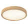 Aneeya 15.75In Wood LED Flush Mount with Control