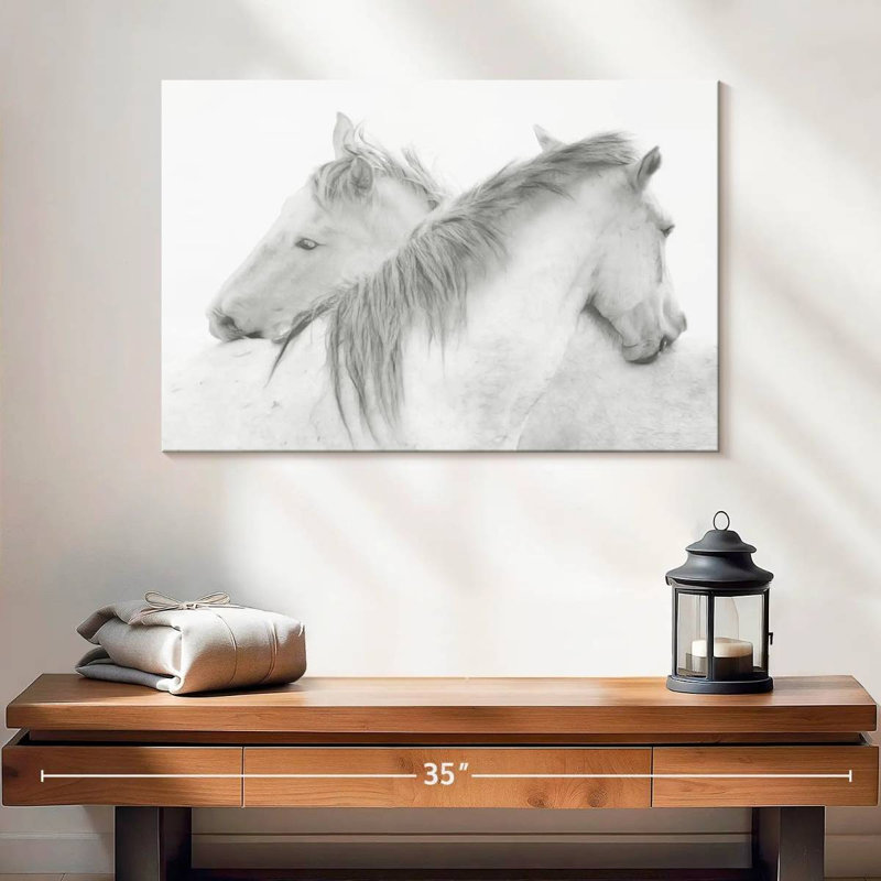 Brampt Stas Horses, 16" H x 24" W