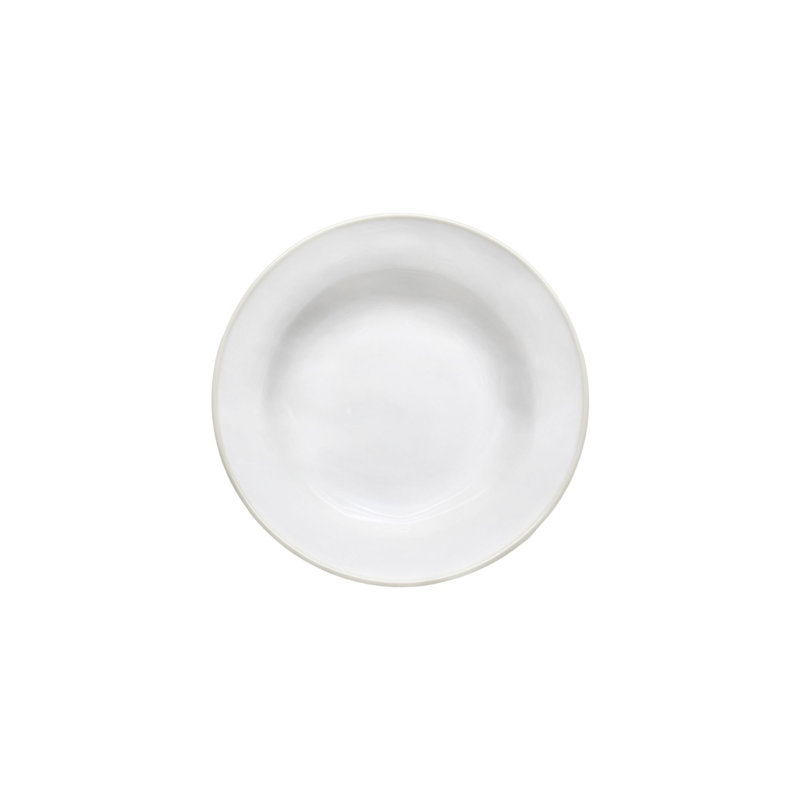 Beja Stoneware Pasta Dish, White/Cream
