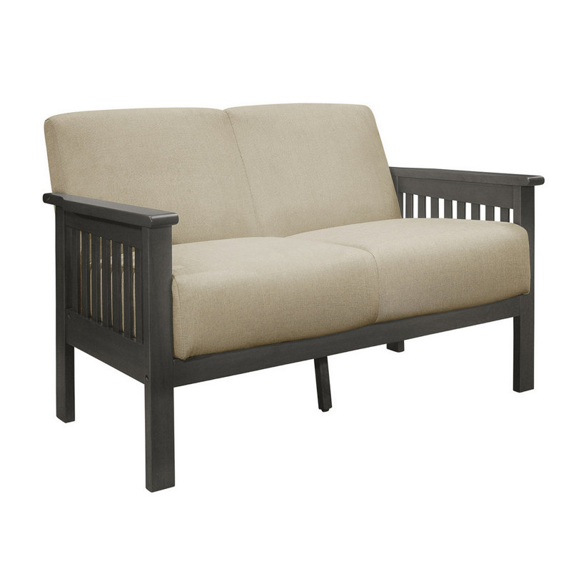 Causeuse Wiston, Polyester beige