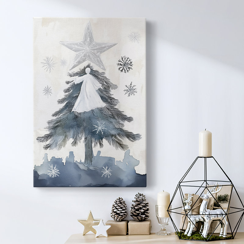 Art des Fêtes de Noël - Toile tendue avec châssis CXLVI, H 60 po x l 40 po
