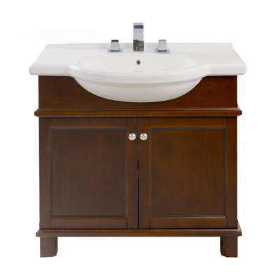 Ensemble de meuble-lavabo simple 34 po Carlito