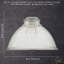 10cm H Glass Lamp Shade in Transparent