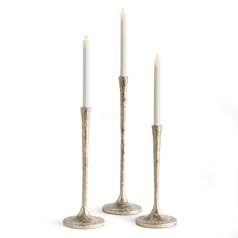Burke Taper Holder, Gold