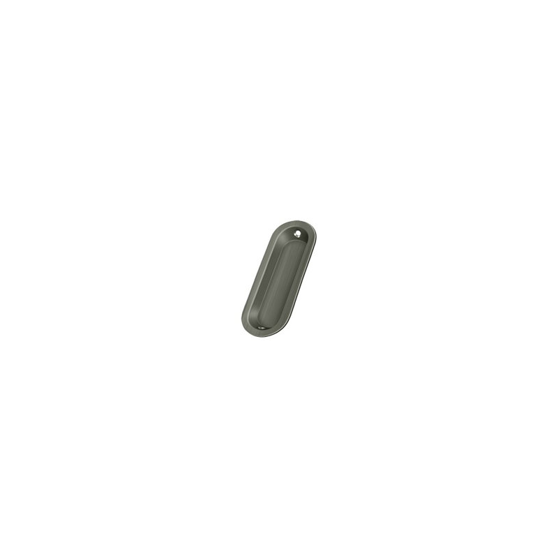 Flush Cup / Bin Pull, Antique Nickel