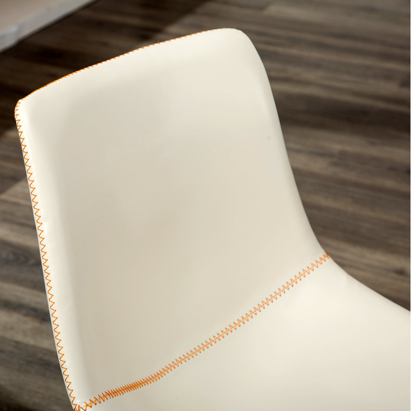 Ensemble de 2 chaises de salle à manger, Blanc