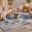 Tapis Mulberry moderne uni bleu marine en polyester lavable-406527473
