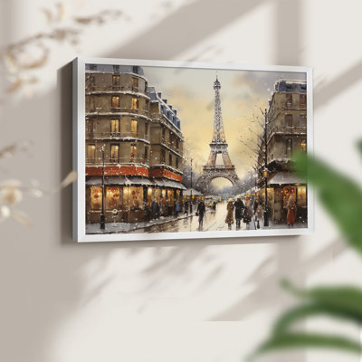 Chirstmas Art-CCCVIII -Framed Print - Restickable