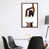 Classic Brown Wood Framed Canvas