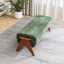 Chenille Upholstered Bench-423789000