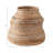 Rustic Woven Decorative Table Vase For Home Decor - Natural Fiber Tall Flower Vase For Mantels - Ideal For Shelves And Dining Table Vase - Tan/Brown-251738839