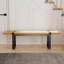 Bancs de table en bois 60 po Leira-504231196