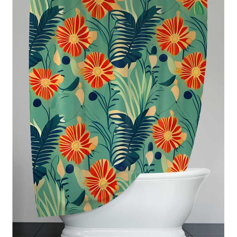 Rideau de douche Curtesha, H 72 po x l 70 po