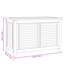 VidaXL Teak Solid Wood Deck Box in Brown