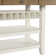 Gracie Oaks Lorayne Rectangular Counter Table in Walnut and Antique White