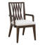 Fauteuil à dossier en bois Herrick Asher Park
