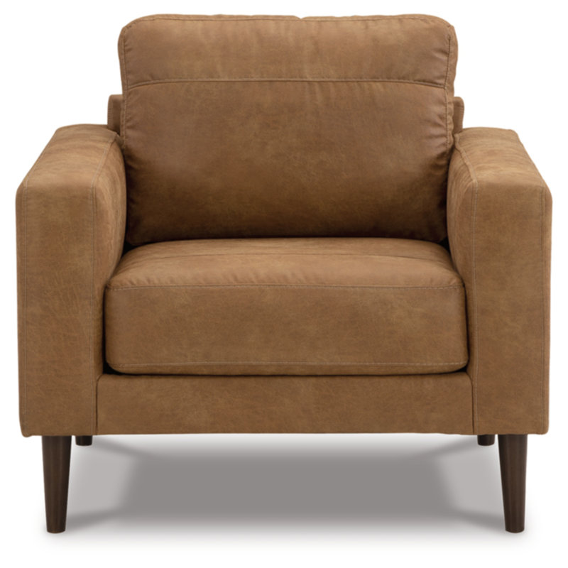 Faux Leather Armchair