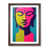 Brown Framed