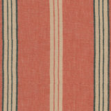 OREGON STRIPES Washed Blue Linen