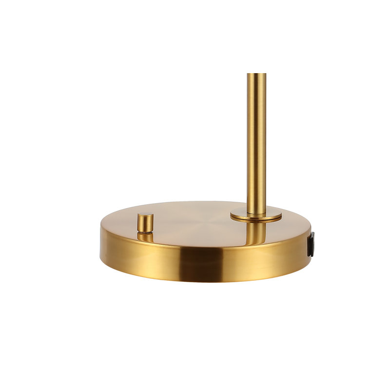 Lampe de bureau USB en métal Ranbir