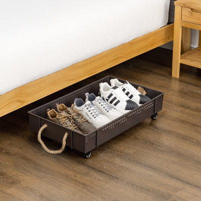 Rolling Metal Under Bed Storage Containers