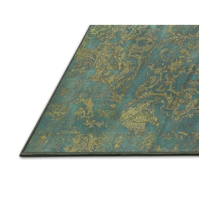 Abrahamsville Oriental Indoor Rug, Rectangle 3' x 5'