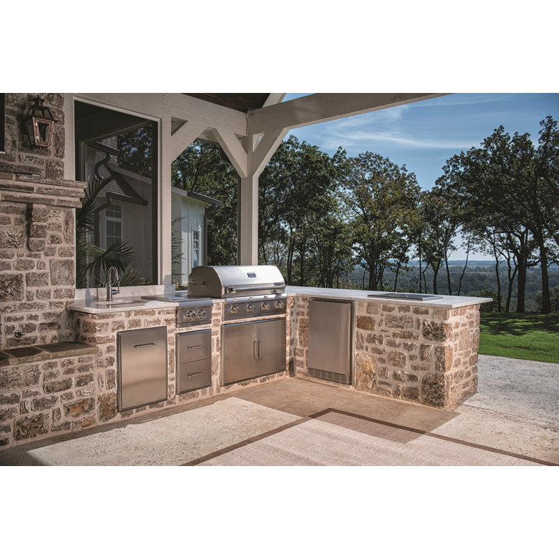 SABER® Stainless Steel 2-Drawer Cabinet