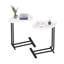 2-Pieces C-Shaped Side Tabl Sofa Tables-1528474583