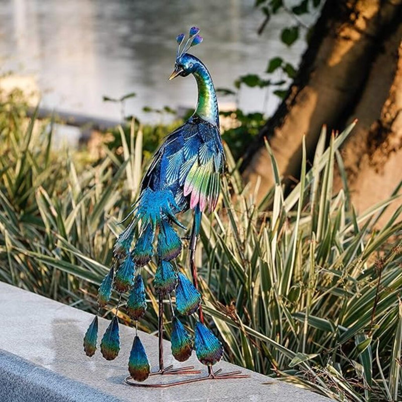 45.7cm Metal Birds Holiday Shaped Ornament