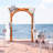 7FT Wood Arbor Arch Trellis